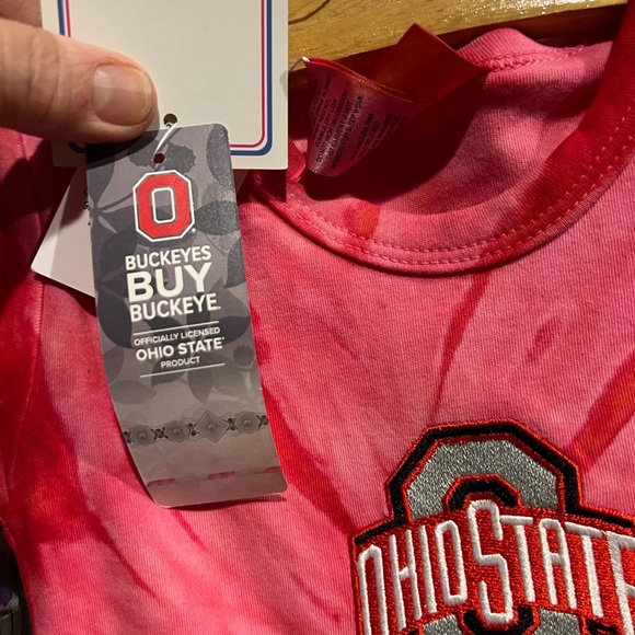 OHIO STATE “ONESIE”-🔺NEW w/TAGS by Two Feet Ahead Childrens Collegiate Apparel - Picture 6 of 9